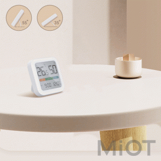 Цифровий Гігрометр Xiaomi MiiiW Temperature and Humidity Meter White NK5253
