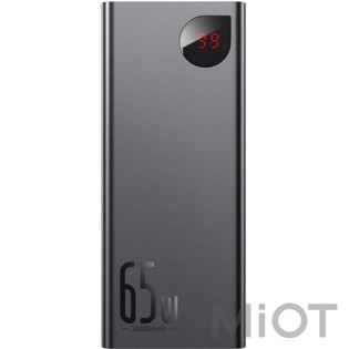 Зовнішній акумулятор (Power Bank) Baseus Adaman 20000mAh Black (PPIMDA-D01)