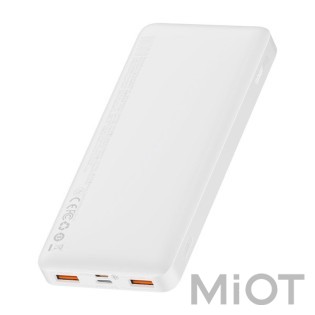 Зовнішній акумулятор (Power Bank) Baseus Bipow Digital Display 10000 mAh 20W White (PPBD050502)(PPDML-L02)