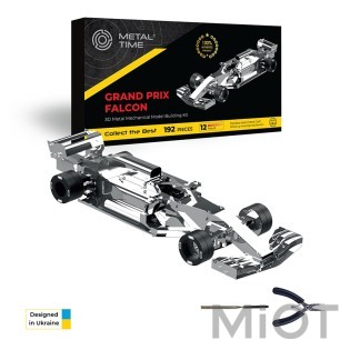 Формула 1 спортивна машина F1 Grand Prix Falcon Metal-Time MT035