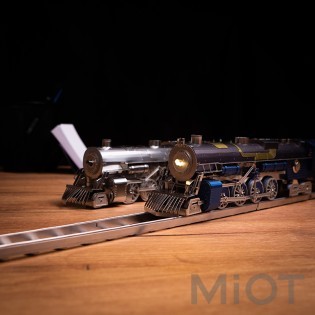 Поїзд експрес Полярний кольоровий Metal-Time Polar Steel color MT052