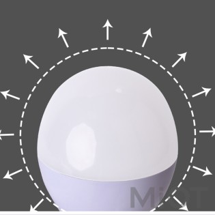 Лампочка світлодіодна Yijia LED rechargeable E27 light bulb 12W