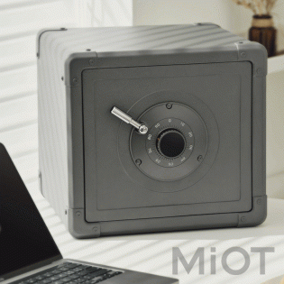 Розумний сейф Xiaomi CRMCR Retro Mechanical Smart Safe Deposit Box Grey BGX-D1-30J/SG-30MD