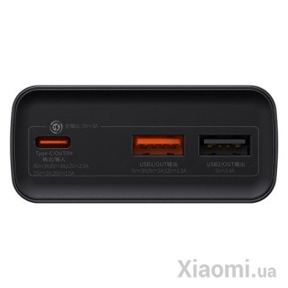 Внешний аккумулятор (Power Bank) Baseus Adaman Metal Digital Display 20000 mAh 30W black (PPAD030001)