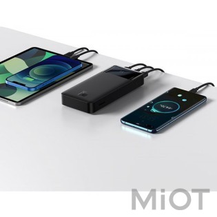 Універсальна батарея Baseus Bipow Digital Display 20000 mAh 15W Black (PPDML-J01)