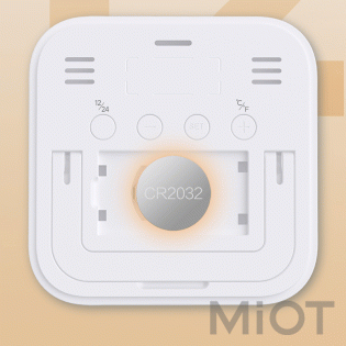 Цифровий Гігрометр Xiaomi MiiiW Temperature and Humidity Meter White NK5253