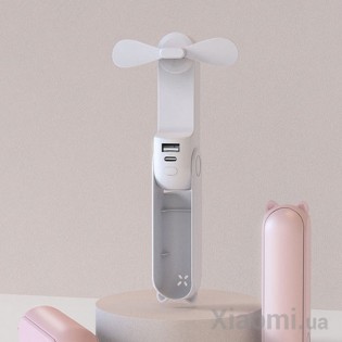 Многофункциональный мини-вентилятор Xiaomi Guarding Pink XD-ZDXFS01