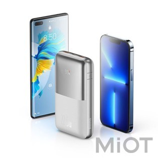 Універсальна батарея Baseus PPBD2 BIPOW PRO 22.5W DIGITAL Display Power Bank 20000Mah White