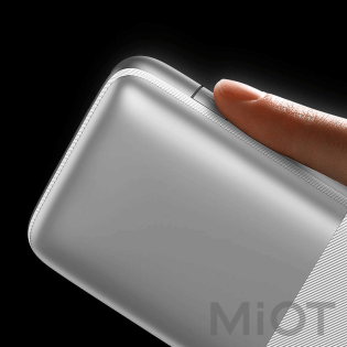Зовнішній акумулятор (Power Bank)  Baseus Bipow Pro Digital Display 22.5W 10000 mAh White (PPBD040002/PPBD2-1022)