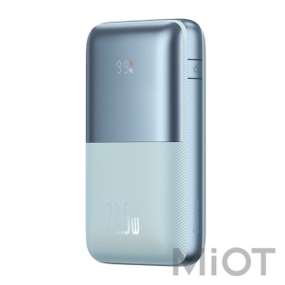 Зовнішній акумулятор (Power Bank) Baseus Bipow Pro Digital Display PD 20000 mAh 22.5W Blue (PPBD030003/PPBD2-2022)