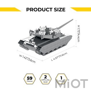 Танк конструктор Metal-Time український Oplot T-84 ОПЛОТ MT058