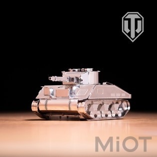 Модель танка конструктор від Metal Time World of Tanks M4 Sherman MT070