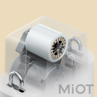 Розумний електропривод для штор Xiaomi Mijia Curtain Companion Track Vers (для профильных карнизов) MJSGCLBL01LM