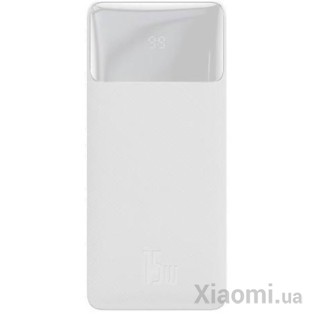 Внешний аккумулятор (Power Bank) Baseus Bipow Digital Display 15W 20000mAh White (PPDML-J02/PPBD20)