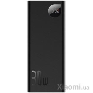 Внешний аккумулятор (Power Bank) Baseus Adaman Metal Digital Display 20000 mAh 30W black (PPAD030001)