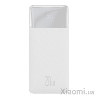 Внешний аккумулятор (Power Bank) Baseus Bipow Digital Display 10000mAh 20W White (PPBD050502)(PPDML-L02)