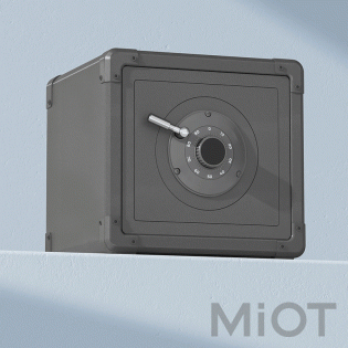 Умный сейф Xiaomi CRMCR Retro Mechanical Smart Safe Deposit Box Grey BGX-D1-30J/SG-30MD