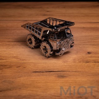 Кар'єрний самоскид механічний конструктор Quarry Transporter Metal-Time MT014