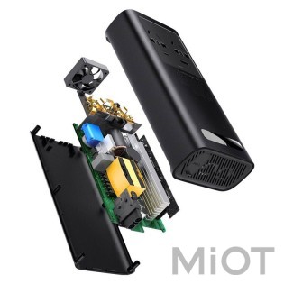 Автомобільний інвертор DC-AC Baseus Super Si Power 500W Black (CGNB000101)