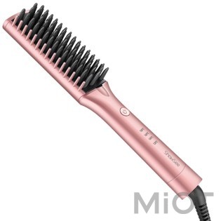 Гребінець випрямляч для волосся Xiaomi ShowSee Hair Straightener E1-P Pink