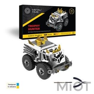 Позашляховик 4х4 модель конструктор Trophy HunterMetal-Time MT056