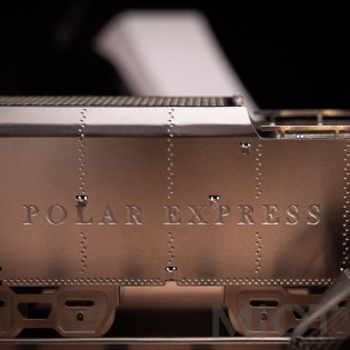 Поїзд Полярний експрес-конструктор Metal-Time Polar Steel MT052ST