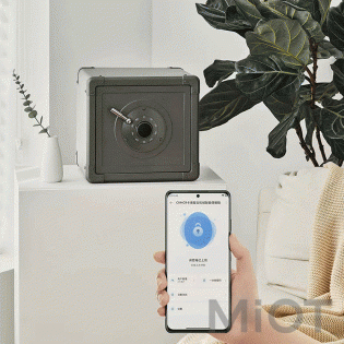 Розумний сейф Xiaomi CRMCR Retro Mechanical Smart Safe Deposit Box Grey BGX-D1-30J/SG-30MD
