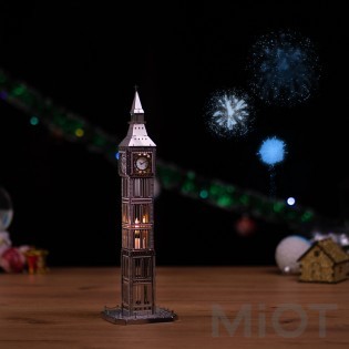 Модель Биг Бен с часами The Great Bell Metal-Time MT077