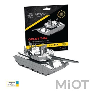 Танк конструктор Metal-Time украинский Oplot T-84 ОПЛОТ MT058