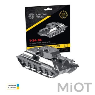 Модель танка конструктор T-34/85 Metal-Time MT071