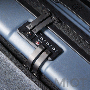 Чемодан Xiaomi Ninetygo Seine Luggage 20'' Blue (6941413217927)