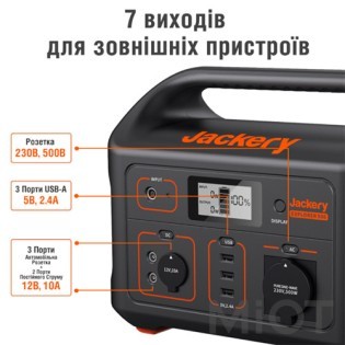 Портативна електростанцiя Jackery Explorer 500