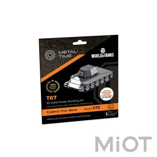 Модель танка конструктор World of Tanks T67 Metal-Time MT066