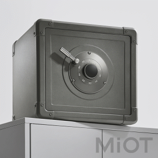 Розумний сейф Xiaomi CRMCR Retro Mechanical Smart Safe Deposit Box Grey BGX-D1-30J/SG-30MD