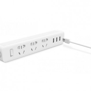 Удлинитель Xiaomi Mi Power Strip 3 розетки и 3 USB порта White