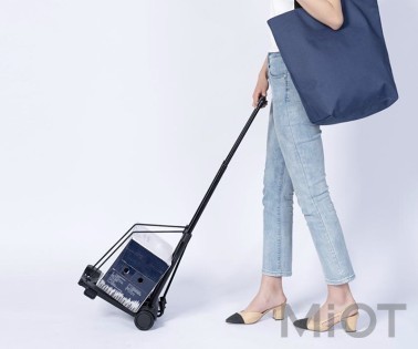 Складаний переносний візок Xiaomi Hand Pull Shopping Cart Black E002-1