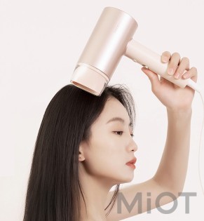 Фен для волос Xiaomi DOCO Dual Negative Ion Hair Dryer Pink AN002