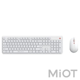 Комплект клавиатура+мышь Xiaomi MiiiW Keyboard and Mouse Combo Gen 3 PB03 (UA) White (MW24PB03)