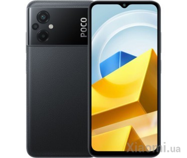 Смартфон Xiaomi Poco M5 4/128GB Dual Sim Black EU/CE