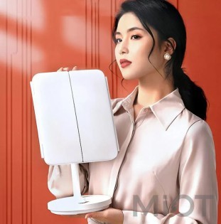 Дзеркало для макіяжу Xiaomi Jordan Judy LED Lighted Makeup Mirror (NV536)
