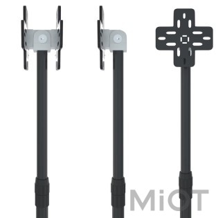 Металевий кронштейн для настільного голографічного вентилятора YIDA 3D LED