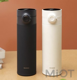 Термос Xiaomi QUANGE Stainless vacuum cup with Display BW401 Matte White 480ml