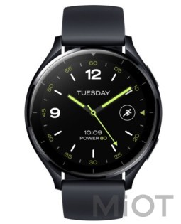 Годинник Xiaomi Watch 2 Black Black Strap (BHR8035GL) чорний