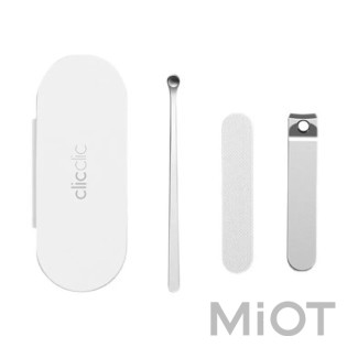 Набор для маникюра Xiaomi HOTO Clicclic Three-piece Nail Clipper White (QWZJD001)