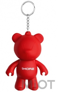 Брелок Xiaomi 1MORE Bear Earphone Stand Red