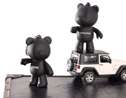 Брелок Xiaomi 1MORE Bear Earphone Stand Black