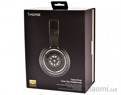 Наушники Xiaomi 1MORE Triple Driver Over-Ear Headphones Silver