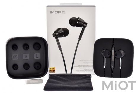Навушники Xiaomi 1MORE Dual Driver In-Ear Headphones Black
