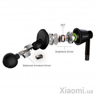 Наушники Xiaomi 1MORE Dual Driver In-Ear Headphones Black