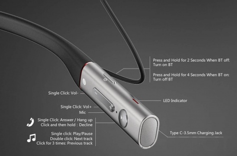 Навушники Xiaomi 1MORE Triple Driver BT In-Ear Headphones Silver E1001BT